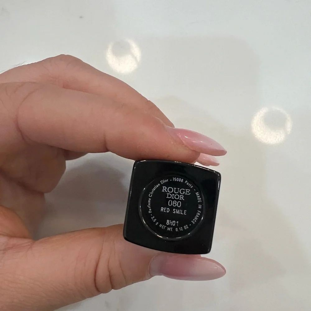 NEW Dior Rouge 080 Red Smile Lipstick